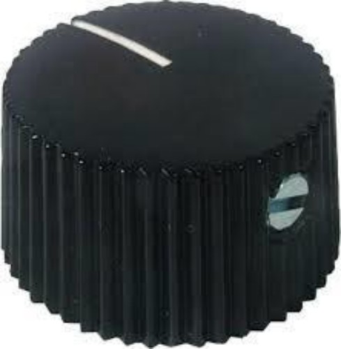Fender Style Vintage Black Amp Knobs Single Fender Style Vintage Black Amp Knobs Single